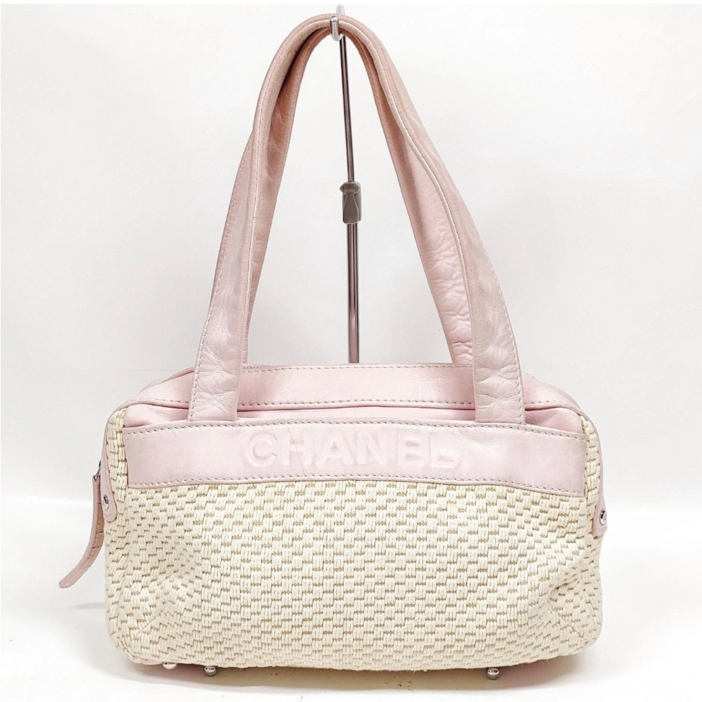 Chanel Pink and Cream Women's Bag